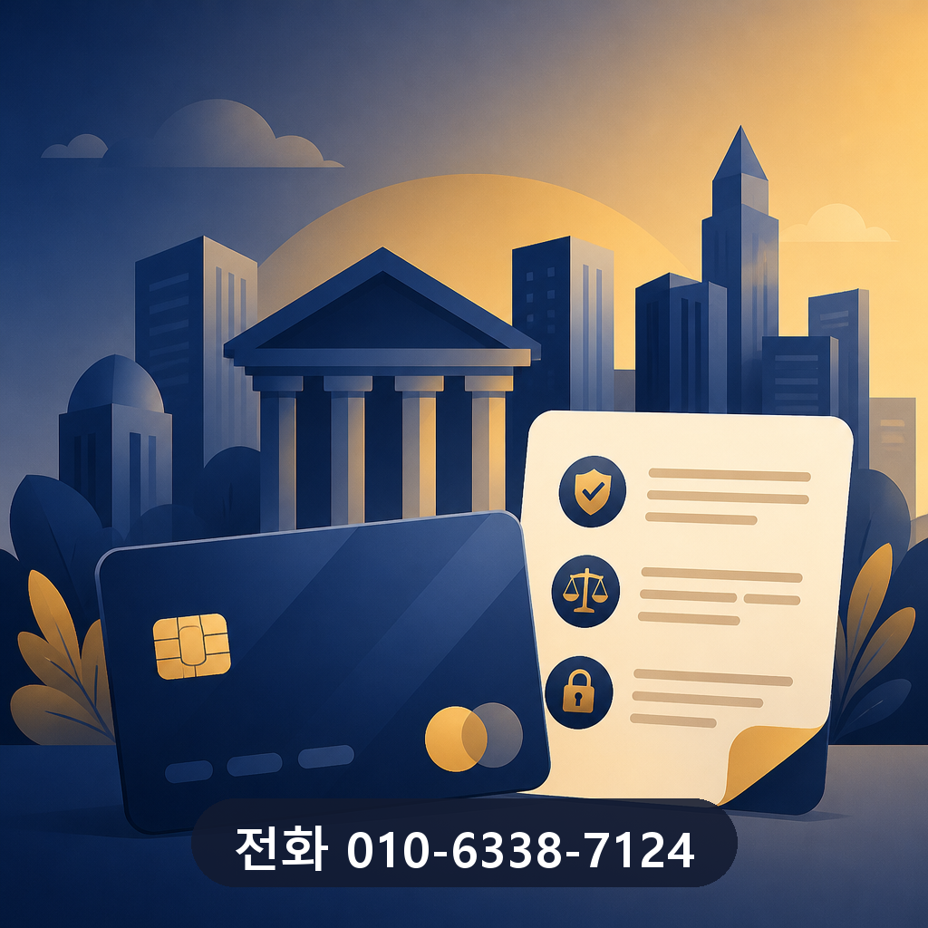 24시 카드깡 카드사 약관 확인 이미지
